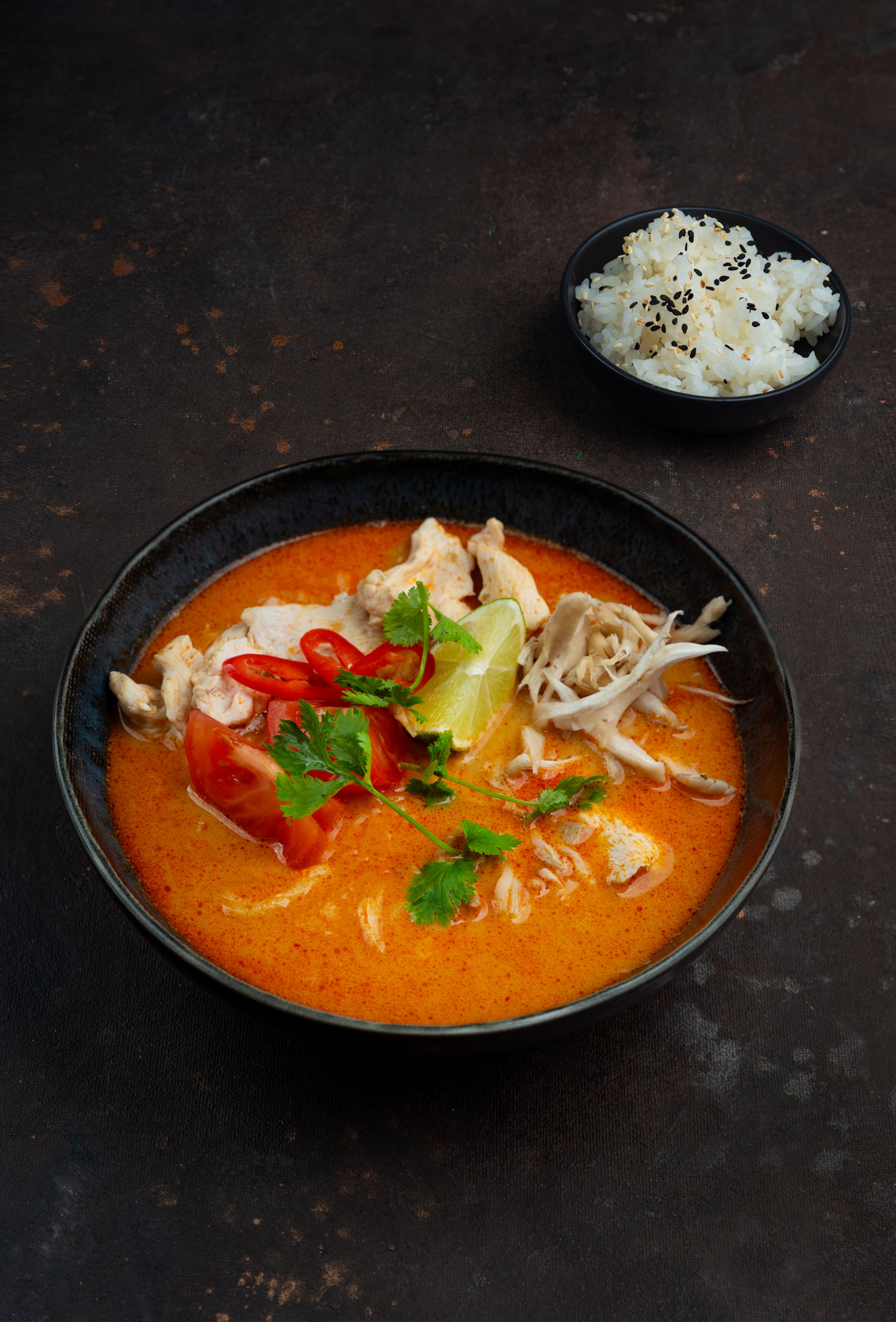 Суп Том-ям с курицей