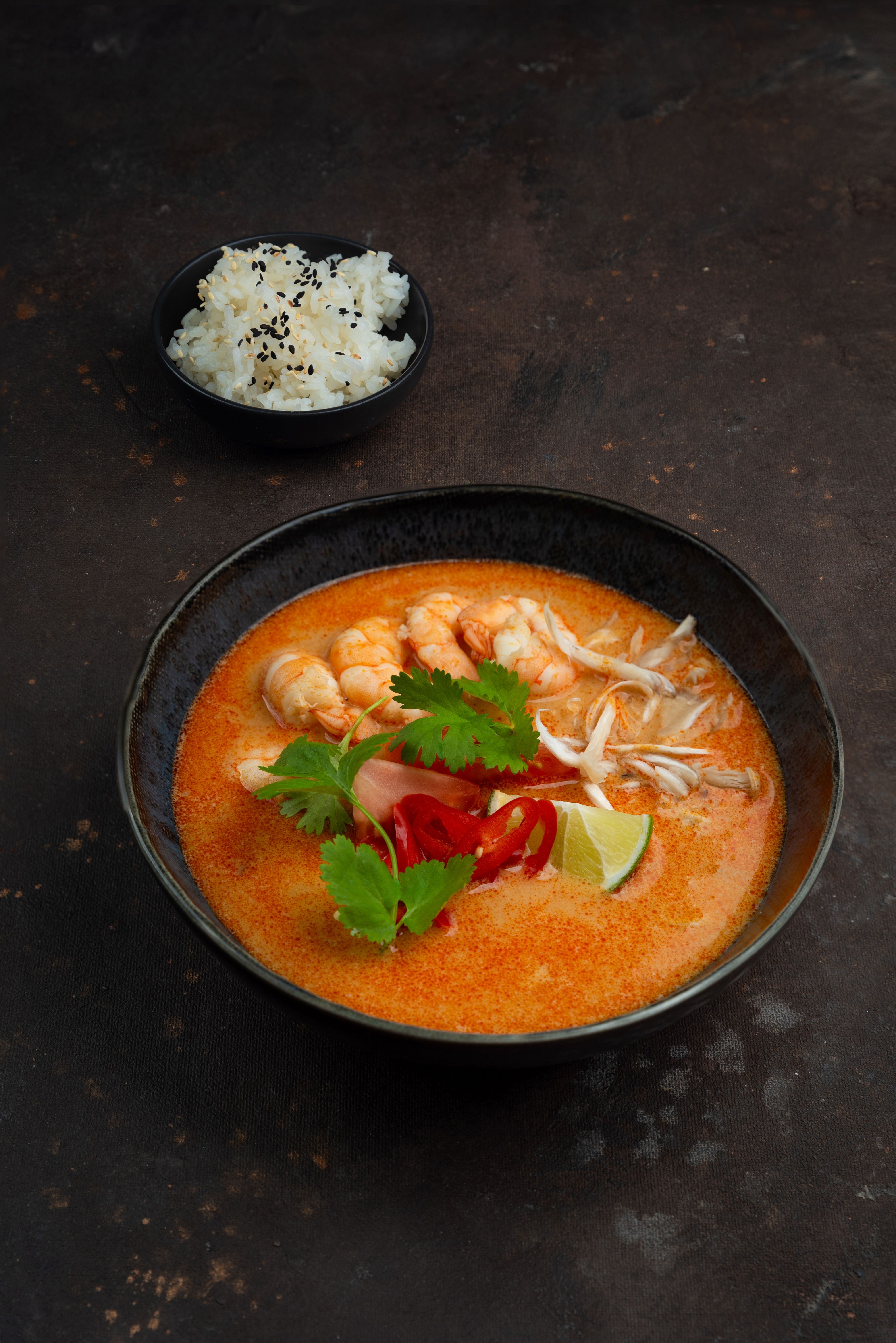 Суп Том-ям с морепродуктами